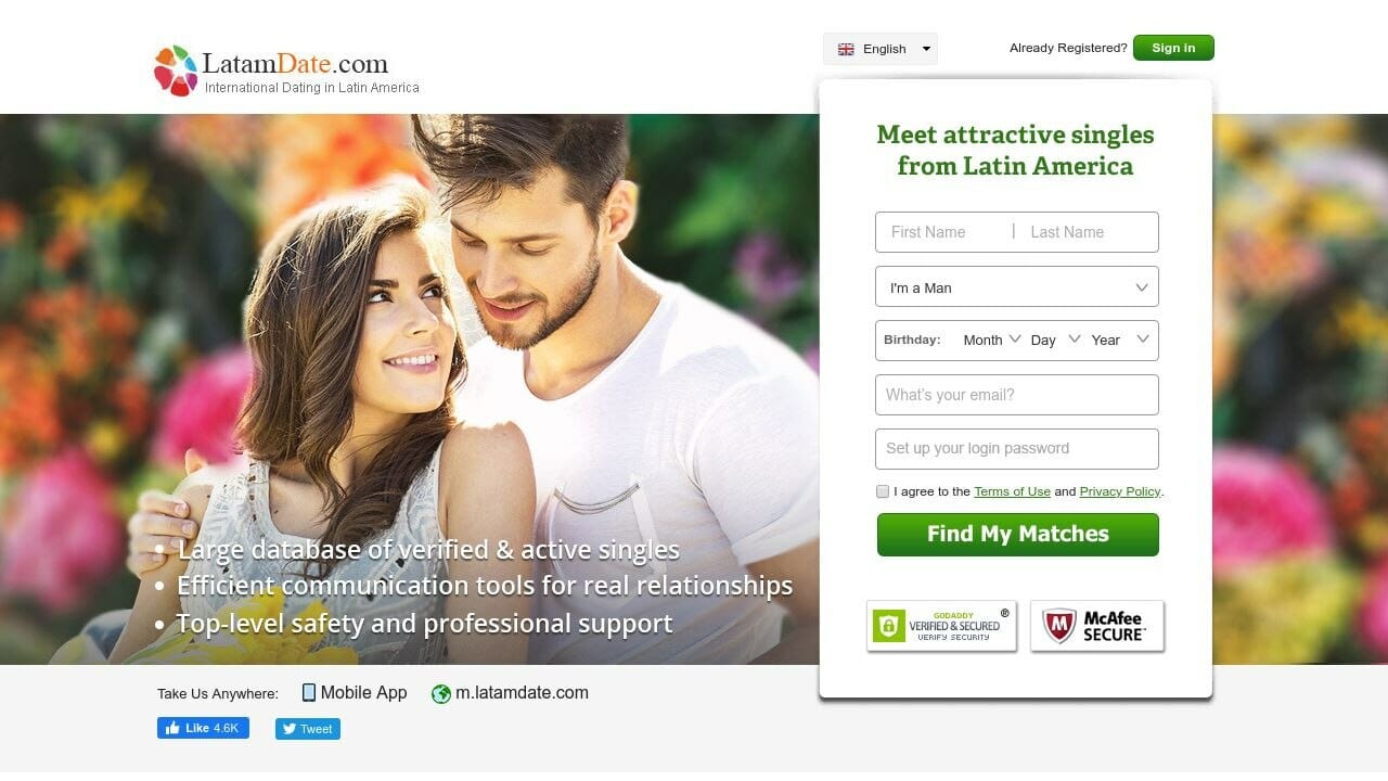 Online dating service