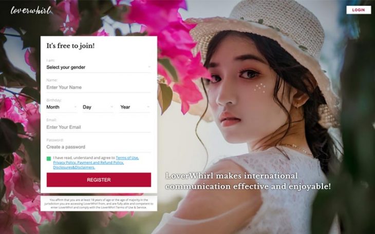 LoverWhirl Site Review—First Impression, Costs & Interesting Features In 2023